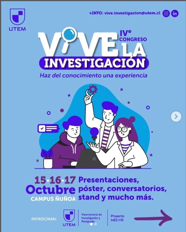 SAX estará presente en el IV Congreso Vive la Investigación 2025 UTEM